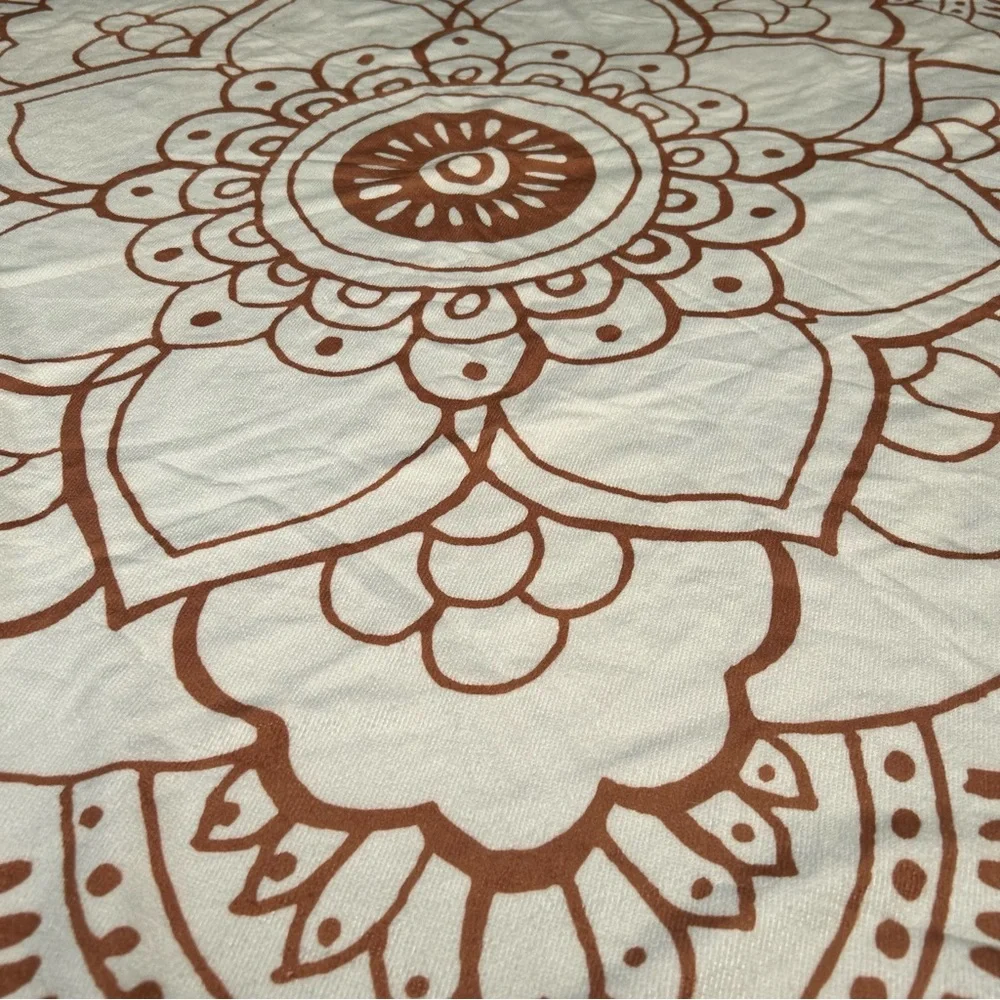 VIX Paula Hermanny Mandala Lotus Flower Wall Art Beach Body Towel #0215268